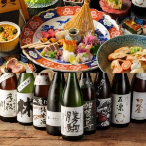 【季節限定の北陸地酒も飲める！】大人が喜ぶ。プレミアムご宴会コース