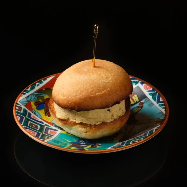 旨みを凝縮！あん肝バターサンド